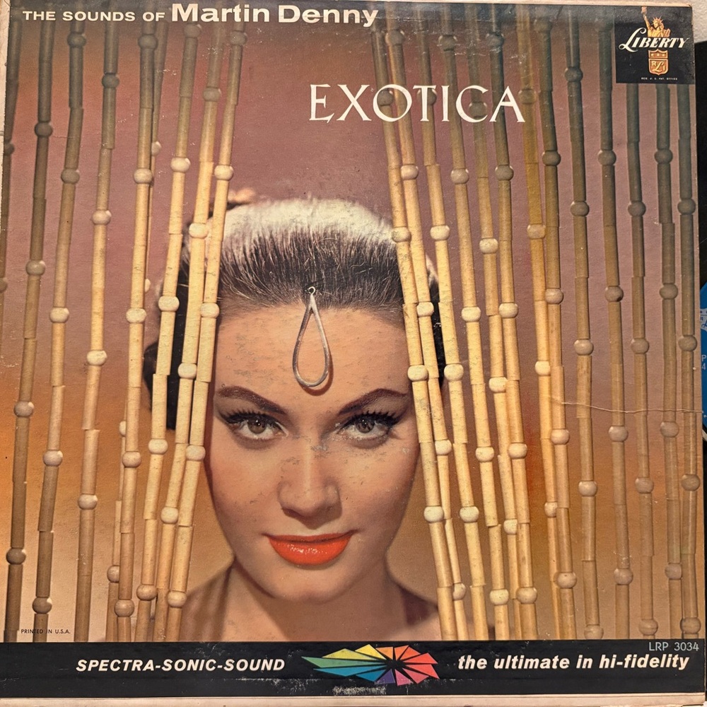 Vintage Martin Denny Exotica LP Vinyl Record 1957